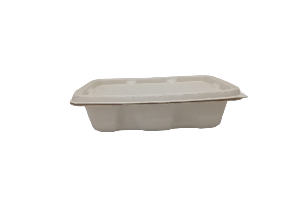 500 ML RECTANGLE CONTAINER (Brown)(PER BOX 600 PCS)
